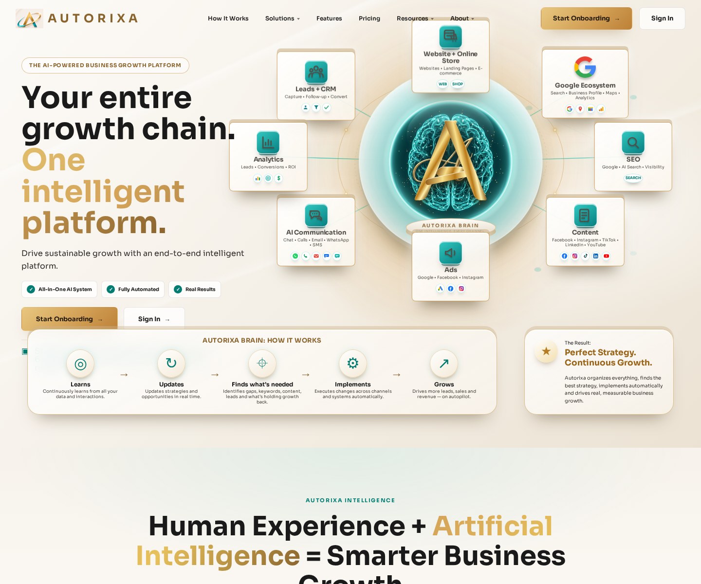 Autorixa homepage preview