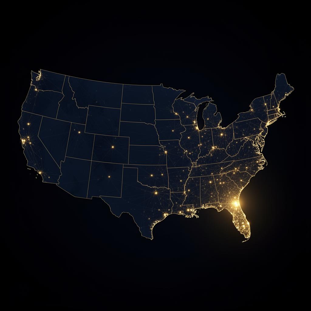 Map of the United States