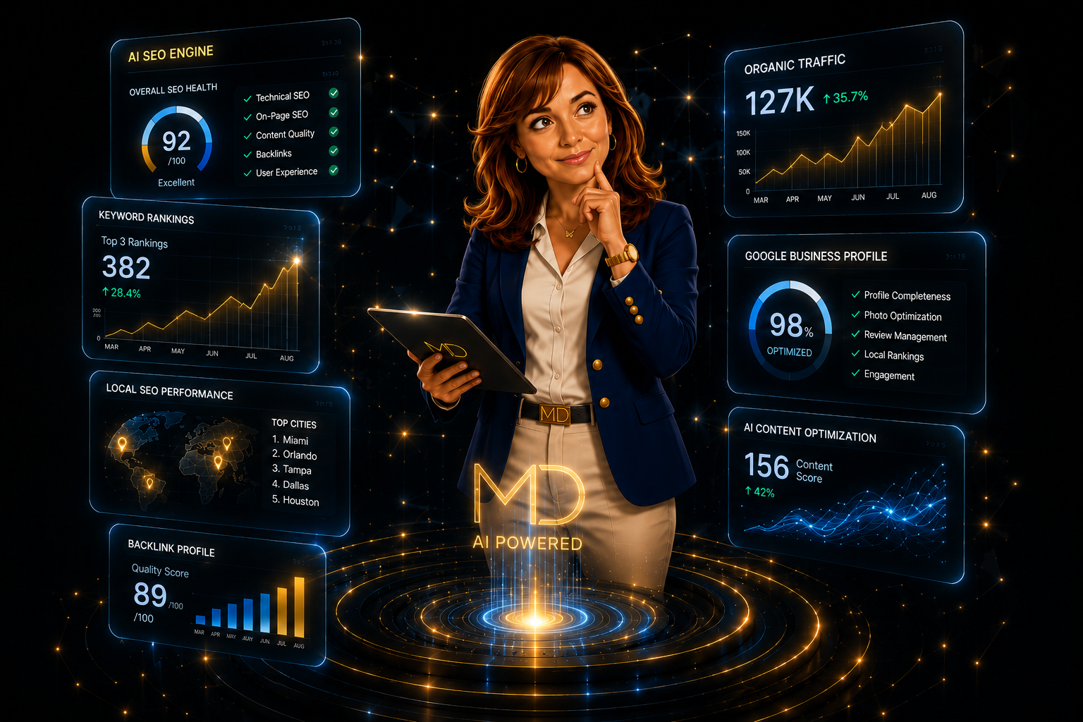 Maria Delgado, AI SEO & growth strategist